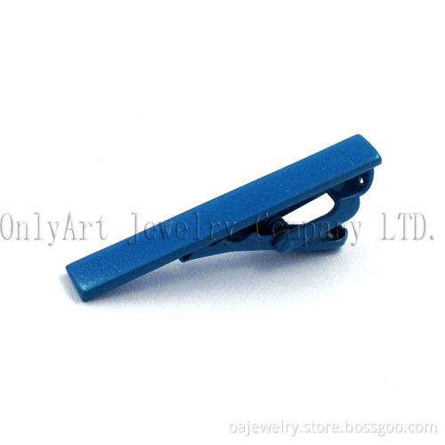 Fast Shipping Baked Enamel Tie Clip Set (OATC0042)